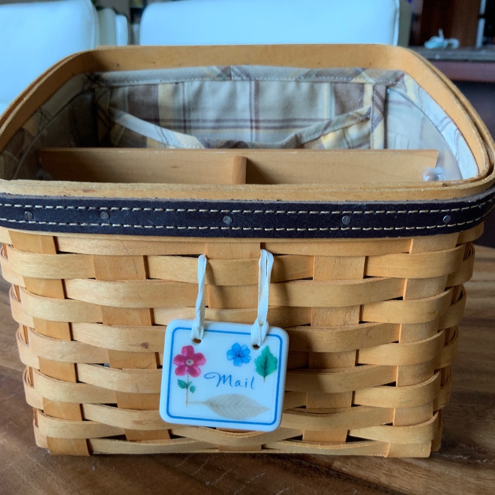 Longaberger mail basket